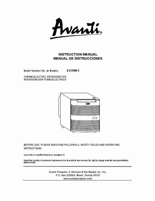 Avanti Refrigerator EC15W-2-page_pdf